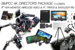 BMPCC 4K Director Package (4 Lenses, 17″ Wireless HDR & FF)