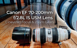 Canon 70-200mm f/2.8L IS USM Lens, EF&Sony Mount,  w/ Stabilization & Cinevized