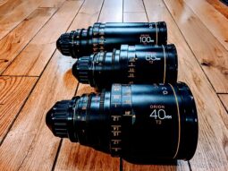Atlas Orion A-Set: 40mm, 65mm, 100mm Lenses @T2 – PL Mount, 2x Anamorphic full