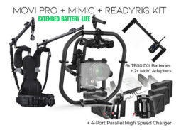 MoVI Pro+ 6x TB50 Batteries + ReadyRig Kit: RED/ARRI/URSA power & monitor cable