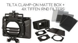 Tilta MB-T12 4×5.65″ Light Mattebox + 4x Tiffen IRND 0.3-1.2