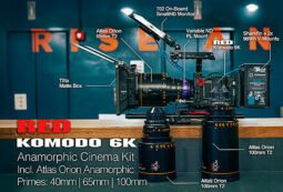 RED Komodo 6K + Atlas Orion Anamorphics A-Set Cine + 2x V-Mounts + 2TB (Copy)