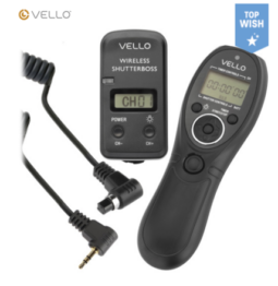 Vello Wireless ShutterBoss III Remote / Timelapse Digital Ti