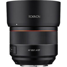 Rokinon 85mm f/1.4 AF Lens for Canon EF, Cinevized with Focus Gears, Full-Frame full