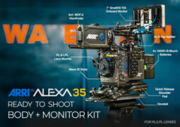 ARRI ALEXA 35 Full Set w/ 7″ Monitor, 4x 2TB & 4x 150Wh Batts [Ready to shoot]