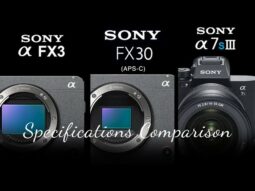 Sony FX3 Full-Frame Cinema Camera with Handle, 2 cards + 2 intl batts full