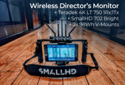Wireless Director’s Monitor: Teradek 4K LT 750 (1Rx+1Tx) + SmallHD 702 Bright 7″